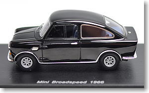 ミニ ブロード スピード 1966 (ブラック) (ミニカー)