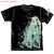 Hatsune Miku -Project DIVA- Miku T-shirt Black L (Anime Toy) Item picture1