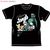 Hatsune Miku -Project DIVA- Miku Tour T-shirt Black XL (Anime Toy) Item picture1