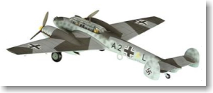 メッサーシュミット Me110C-4 第52戦闘航空団 フランス・シャルルビル 1940年終盤 (完成品飛行機)