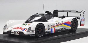 Peugeot 905 No.3 Winner 24H Le Mans 1993 E. Helary C. Bouchut G. Brabham (ミニカー)