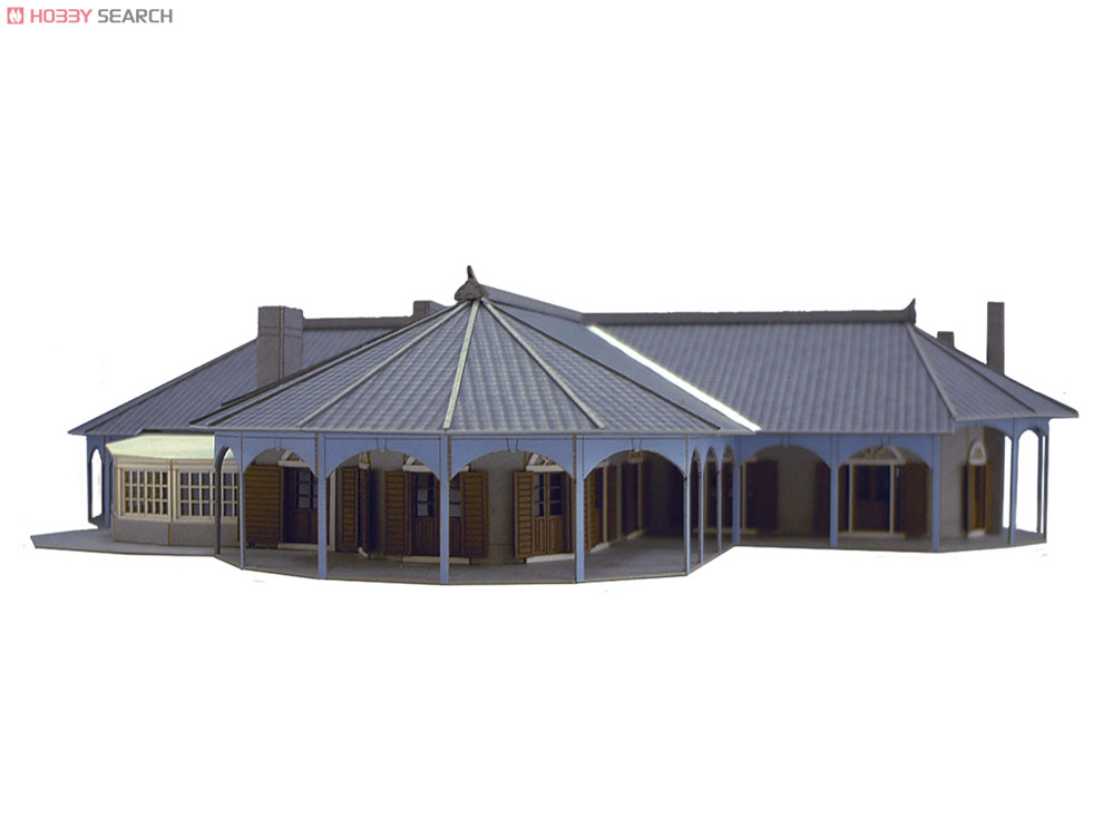 [Miniatuart] European-style Building Series : Nagasaki Glover House  (Unassembled Kit) (Model Train) 商品画像1