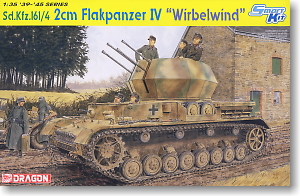 Sd. Kfz. 161/4 2cm Flackpanzer IV Wirbelwind (Plastic model)