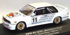 BMW M3(E30) 1989年マカオギアレース 「Mandarina Duck」 (No.11) (ミニカー)