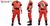 Tran Trip Dragon Ball Kai Kamesen-Ryu Uniform Size:M (Anime Toy) Item picture1