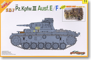 WW.II ドイツ軍 III号戦車 E/F型 (プラモデル)