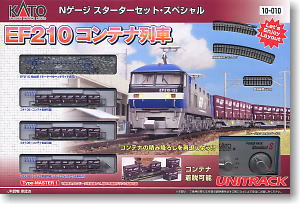 N Gauge Starter Set Special EF210 + Container Train (Basic 4-Car Set + Master1[M1]) (Model Train)