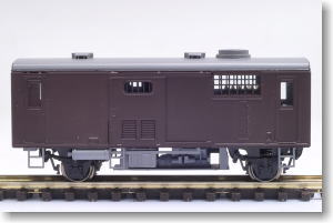 [Limited Edition] JNR Kiwa90IV Brown Cargo Use Railway Motor Car (Completed) (Model Train)