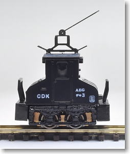 銚子電鉄 デキ3 (黒) (動力付) (鉄道模型)