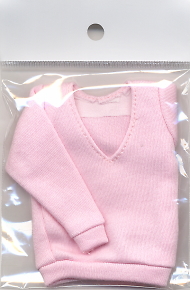 School`s Sweater (Pink) (Fashion Doll)