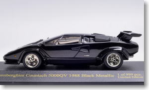 ランボルギーニ カウンタック5000QV (ブラックメタリック) (ミニカー)