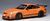 Porsche 911 (997) GT3 RS (orange / black stripe) (Diecast Car) Item picture1