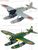 ウイングキットコレクション Vol.3 WWII 日本陸海軍機･米機編 10個セット (塗装済組み立てキット) (食玩) 商品画像5
