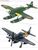 ウイングキットコレクション Vol.3 WWII 日本陸海軍機･米機編 10個セット (塗装済組み立てキット) (食玩) 商品画像6