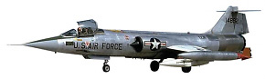 F-104G Starfighter USAF CFAC Luftwaffe (Plastic model)