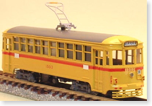 (N) 都電 1500形 路面電車 ボディーキット (組み立てキット) (鉄道模型)