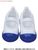 Soft Vinyl Indoor Shoes (White/Blue) (Fashion Doll) Item picture1