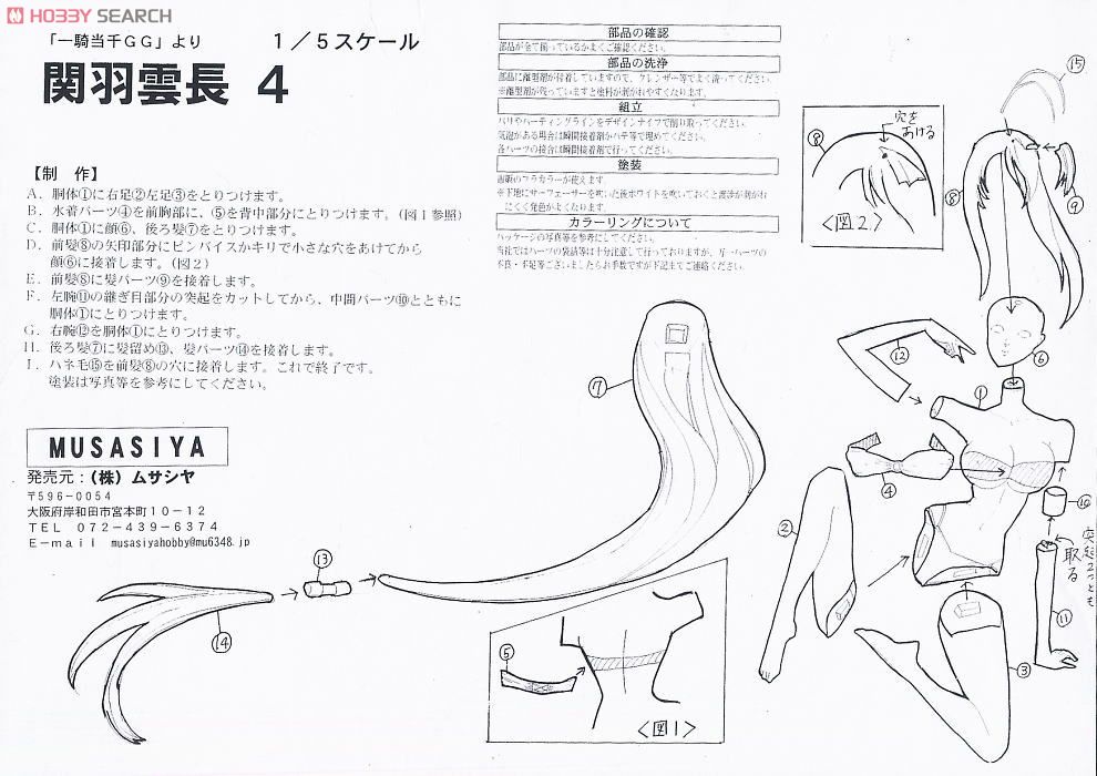 Kanu Uncho 4 (Resin Kit) Assembly guide1