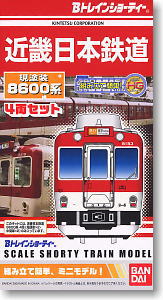 B Train Shorty Kintetsu Series 8600 (Existing Paint) (Model Train)
