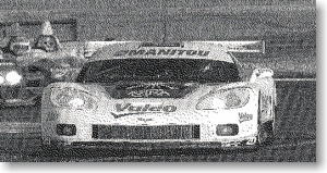 CORVETTE C6R Luc Alphand Aventures #72/#73 LM2008 (レジン・メタルキット)