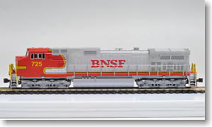 GE C44-9W BNSF Warbonnet No.725 (赤/銀/Warbonnet塗装) ★外国形モデル (鉄道模型)