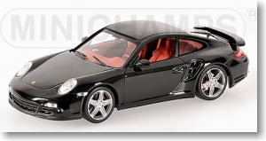 ポルシェ 911 ターボ(997) 2006 (ブラック) (ミニカー)