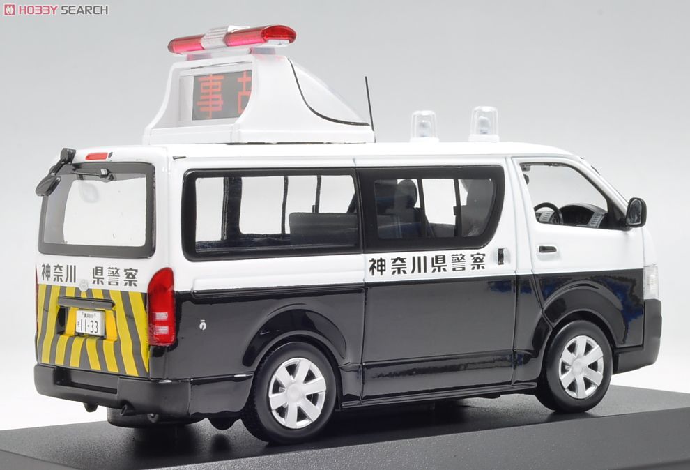トヨタ ハイエース DX 5door 2006 神奈川県警察所轄署事故処理車 (ミニカー) 商品画像3