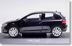 VW ゴルフ VI 3ドア (ディープブラック) (ミニカー)