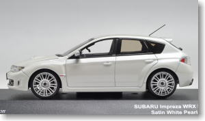 SUBARU インプレッサ WRX Sti 2008 (Satin White Pearl) (ミニカー)