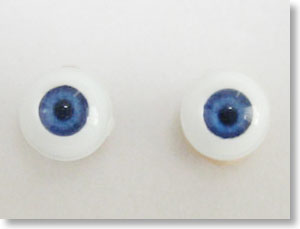 Glasstic Eye 6mm (Blue) (Fashion Doll)