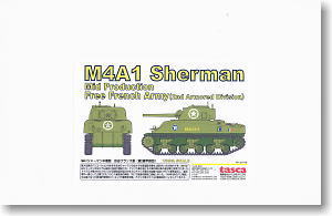 M4 Sherman Middle Production Free French Forces 2nd Armored Division (Plastic model)