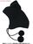 60cm用 ネコミミ帽子 (ブラック) (ドール) 商品画像1