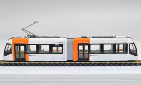 The Railway Collection Toyama Light Rail TLR0602 (Orange) (Model Train)