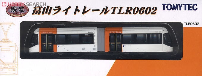 鉄道コレクション 富山ライトレール TLR0602 (橙) (鉄道模型) パッケージ1