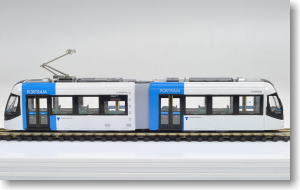 The Railway Collection Toyama Light Rail TLR0606 (Blue) (Model Train)