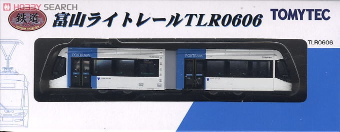 鉄道コレクション 富山ライトレール TLR0606 (青) (鉄道模型) パッケージ1