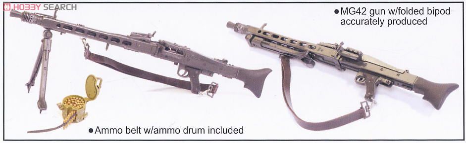 German MG42 w/Tripod (Plastic model) Item picture2