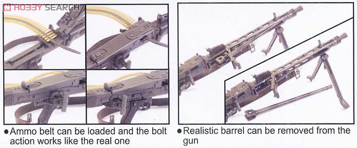 German MG42 w/Tripod (Plastic model) Item picture3