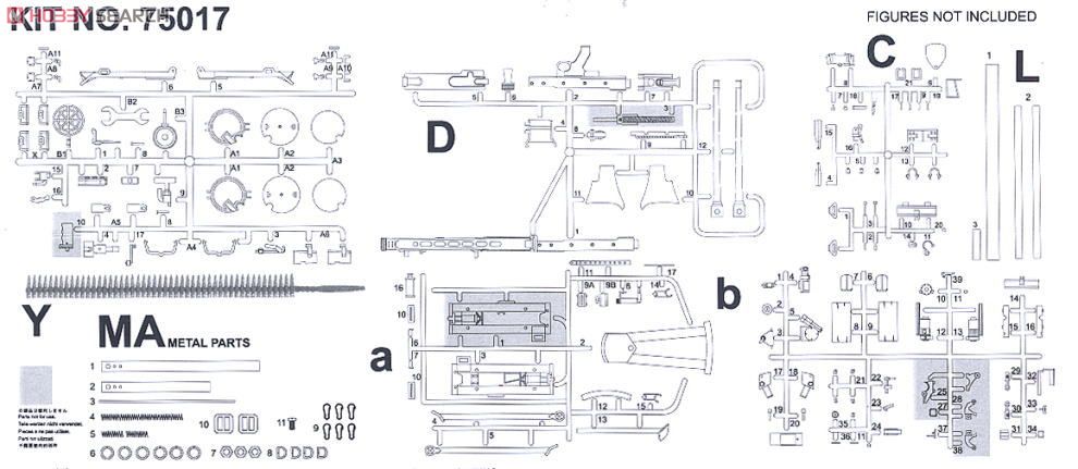 German MG42 w/Tripod (Plastic model) Assembly guide2