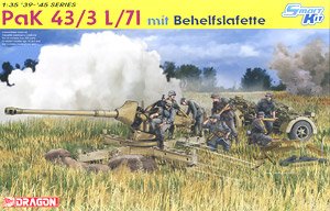 PaK43/3 L/71 mit Behelfslafette (Plastic model)