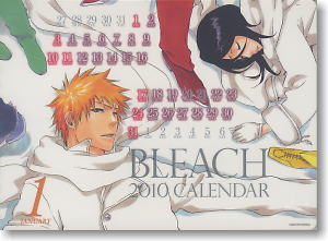 BLEACH 2010コミックカレンダー (キャラクターグッズ)