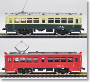東急たまでん デハ80形 `初期/赤電塗装` (2両セット) (鉄道模型)