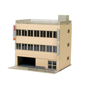 [Miniatuart] Good Old Diorama Series : Building A (Unassembled Kit) (Model Train)