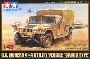 US Modern 4x4 Utility Vehicle - Cargo Type (Plastic model)