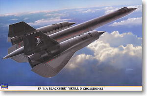 SR-71A ブラックバード `スカル&クロスボーン` (プラモデル)