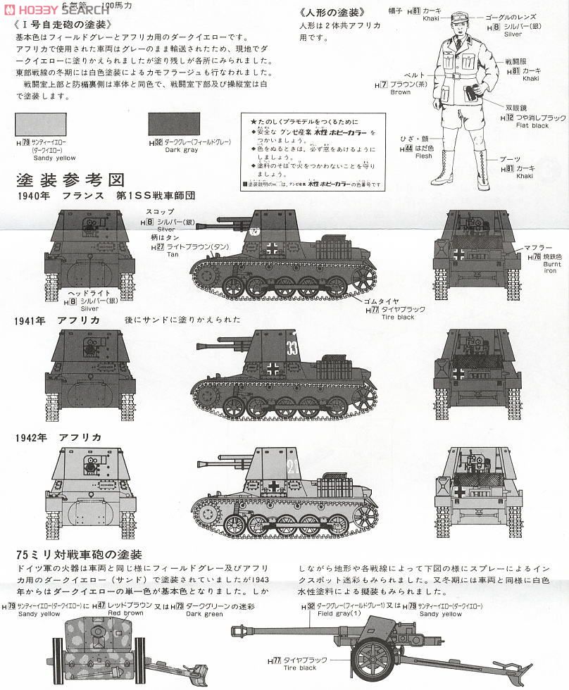 I号自走砲 (プラモデル) 塗装2