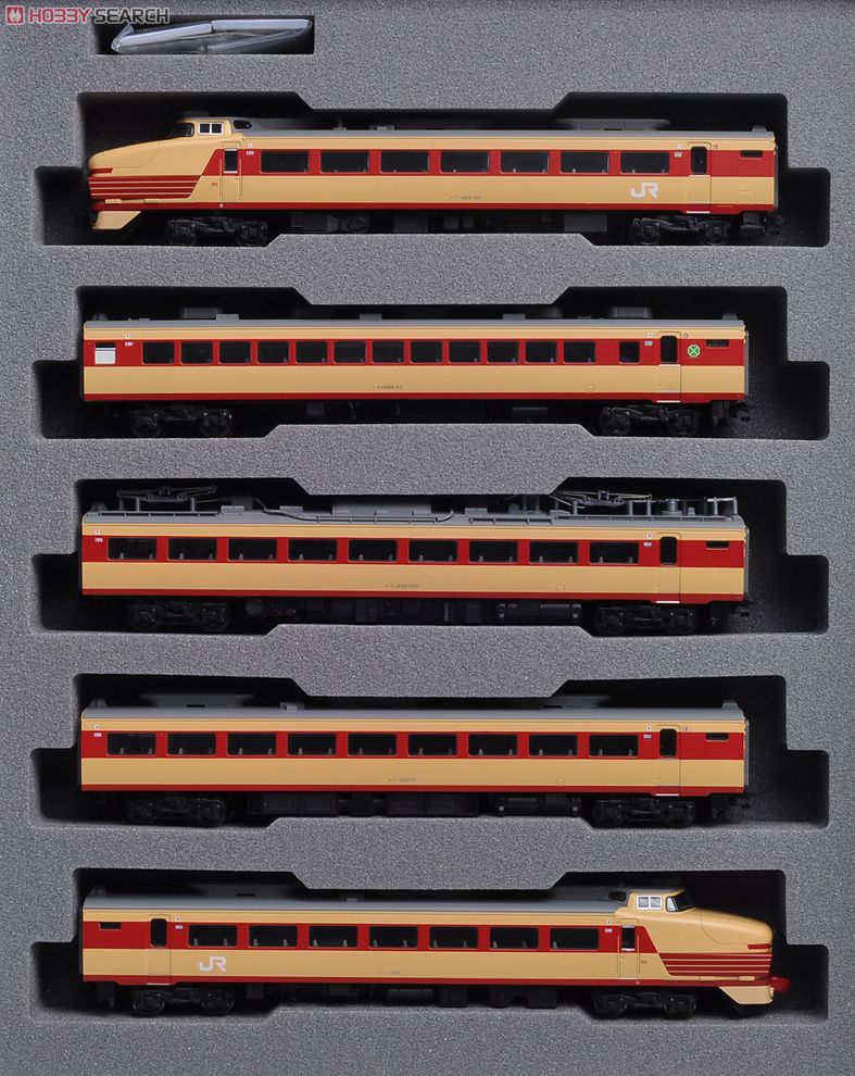 489系 夜行急行「能登」 平成二十一年 601M 金サワ H1編成 (基本・5両セット) (鉄道模型) 商品画像1