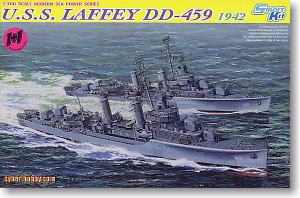米海軍 ベンソン級駆逐艦 U.S.S ラフェイ＆U.S.S ウッドワース (プラモデル)