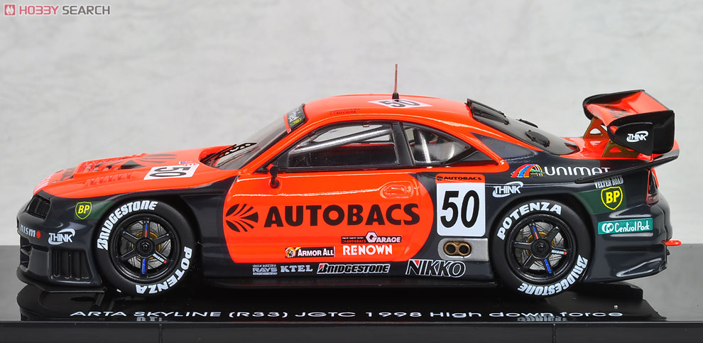 ARTA スカイライン R33 JGTC 1998 ハイダウンフォース (ミニカー) 商品画像1