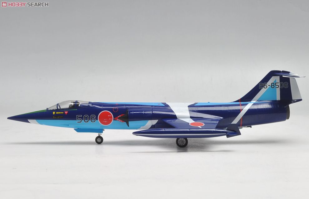 F-104J　航空自衛隊　T2ブルー塗装　知念分屯基地 (完成品飛行機) 商品画像1